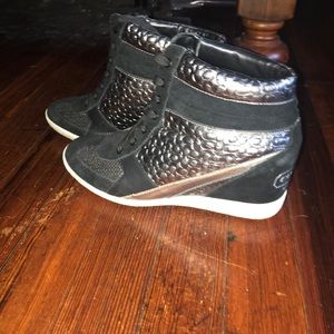 Coach wedge sneakers